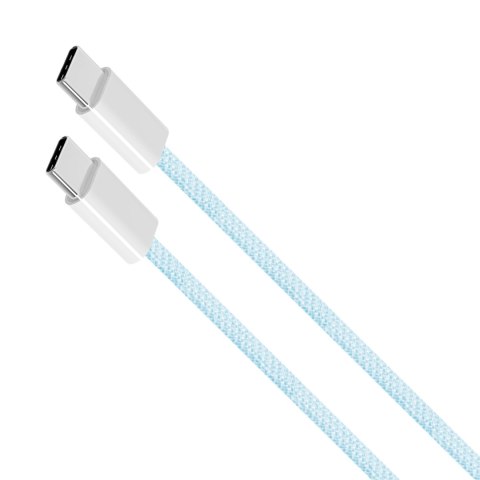 Kabel USB typu C - USB typu C 100 W 1,5 m niebieski Kruger&Matz Basic