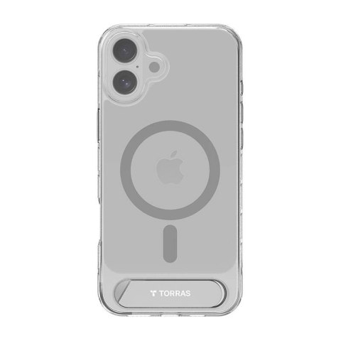 Etui TORRAS Pstand Series do iPhone 16 Plus (przezroczyste)
