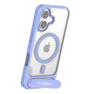 Etui TORRAS Pstand Series iPhone 16 (niebieskie)
