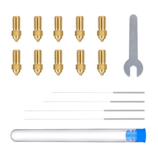 Zestaw dysz mosiężnych ELEGOO Neptune 4 / 4 Pro (0,2 mm x2, 0,4 mm x4, 0,6 mm x2, 0,8 mm x2)
