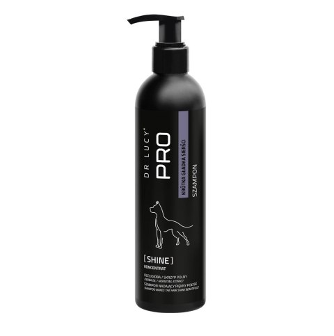 DR LUCY - PRO SHINE 250 ML - ODŻYWCZY, NAWILŻAJĄCY SZAMPON DLA PSÓW KRÓTKOWŁOSYCH
