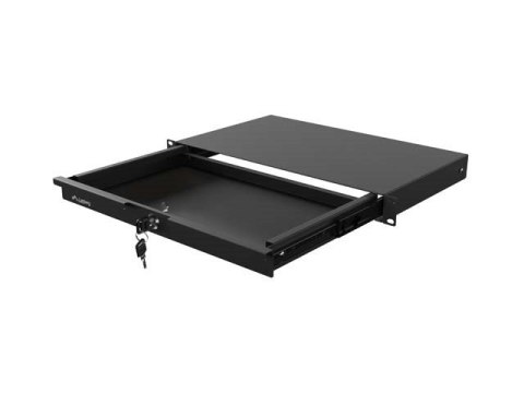 LANBERG SZUFLADA DO SZAF 19" 1U 270MM CZARNA