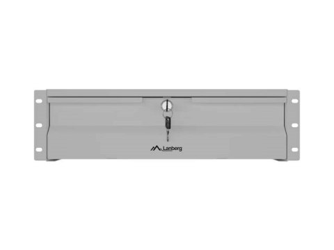 LANBERG SZUFLADA DO SZAF 19" 3U 360MM SZARA