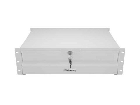 LANBERG SZUFLADA DO SZAF 19" 3U 360MM SZARA