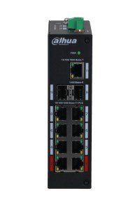 Switch Dahua PFS3211 PoE 8xGE, czarny