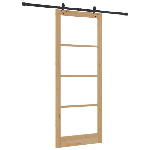 Drzwi przesuwne Naturalny 93 x 232 cm