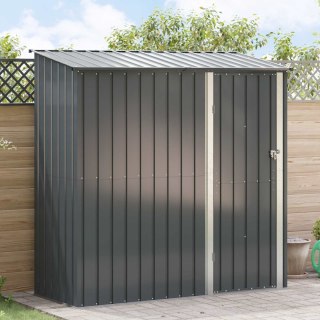 VidaXL Schowki ogrodowe Antracyt 203 x 85,5 x 200 cm Metal