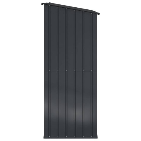 Schowki ogrodowe Antracyt 203 x 85,5 x 200 cm Metal