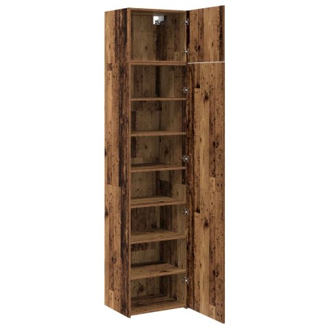 Bufet 2 szt. Stare drewno 50 x 41 x 225 cm