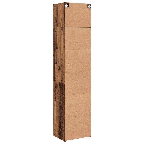 Bufet 2 szt. Stare drewno 50 x 41 x 225 cm