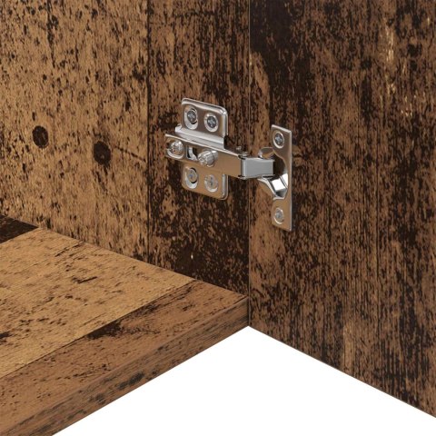 Bufet 2 szt. Stare drewno 50 x 41 x 225 cm