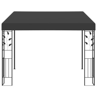 VidaXL Altana przyścienna, 3 x 3 x 2,5 m, antracytowa