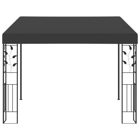Altana przyścienna, 3 x 3 x 2,5 m, antracytowa