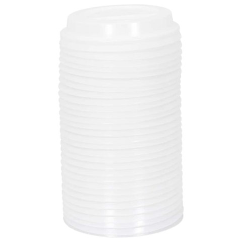 Papierowe kubki z pokrywkami, 1000 szt., 16oz, 400ml