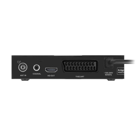 KRUGER & MATZ DEKODER DVB-T2 H.265 HEVC KM0550D