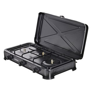 PROMIS KUCHENKA GAZOWA 3-PALNIKOWA,CZARNA KG300C (OUTLET)