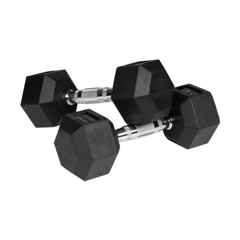 REBEL ACTIVE HANTLE ŻELIWNE GUMOWANE HEX 2X5KG RBA-2325-05