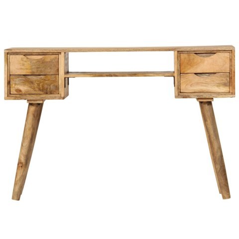 Biurko z litego drewna mango, 115 x 47 x 76 cm