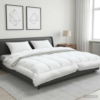 Zestaw kołdry i poduszek 3 szt. 240x260 cm 4 pory roku Wełna