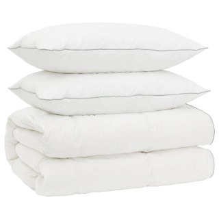 Zestaw kołdry 90% z gęsiego puchu FULDA 3 szt. 135 x 220 cm