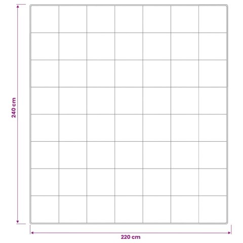 Zestaw kołdry 90% z gęsiego puchu FULDA 3 szt. 220 x 240 cm