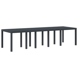 Stół Ogrodowy Antracyt 300 x 100 x 73 cm polirattan