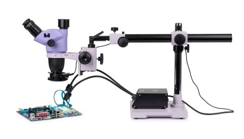 Cyfrowy mikroskop stereoskopowy MAGUS Stereo D8TR LCD do napraw urządzeń elektronicznych