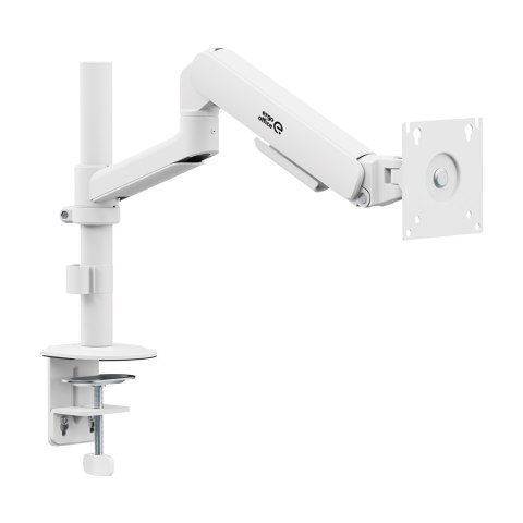 ERGO OFFICE UCHWYT / WIESZAK NA MONITOR SPRĘŻYNA GAZOWA, 17"-32", 1-10KG, BIAŁY MAT, MAX. VESA 100X100 ER-691 W