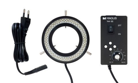 Lampa pierścieniowa MAGUS LED 144-S4 ze sterowaniem sektorowym
