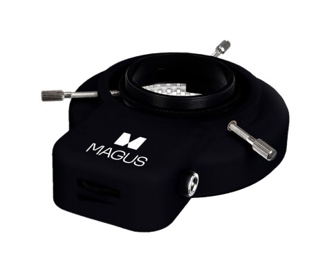 Lampa pierścieniowa MAGUS LED 144A z adapterem z gwintem