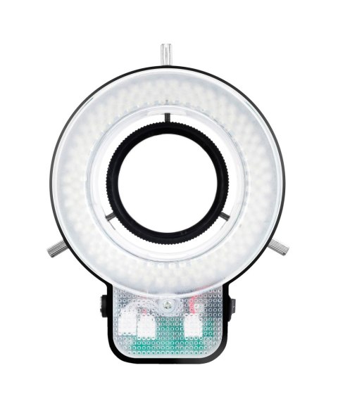 Lampa pierścieniowa MAGUS LED 144A z adapterem z gwintem