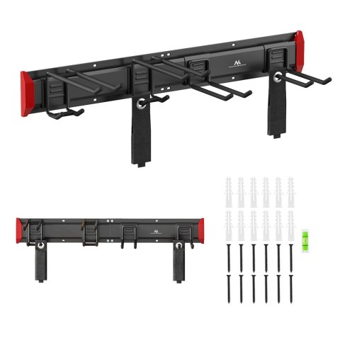 MACLEAN ŚCIENNY ORGANIZER NA NARZĘDZIA STALOWY, MAX. OBCIĄŻENIE 136KG, SZEROKOŚĆ 816MM MC-178
