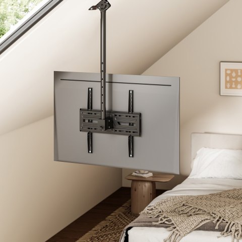 MACLEAN UCHWYT / WIESZAK SUFITOWY DLA TV, MAX. OBCIĄŻENIE 50KG, 37-75", MAX VESA 400X400 MC-175