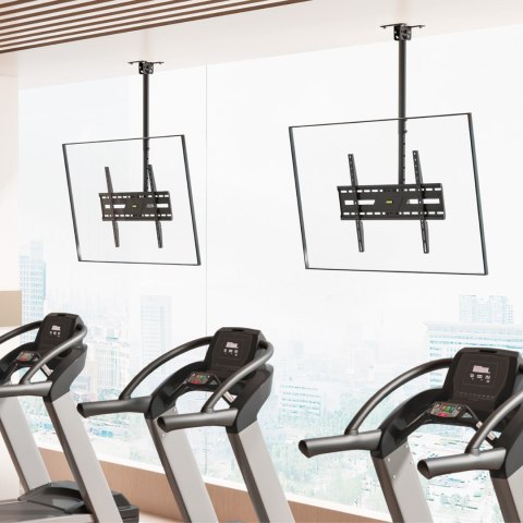 MACLEAN UCHWYT / WIESZAK SUFITOWY DLA TV, MAX. OBCIĄŻENIE 50KG, 37-75", MAX VESA 400X400 MC-175