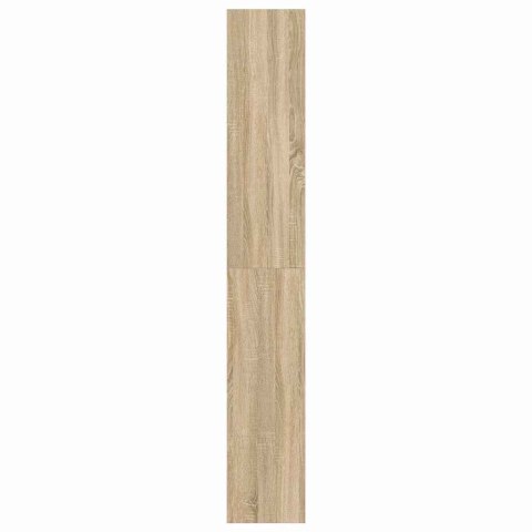 Szafka na książki 6 poziomy 100 x 30 x 198 cm Dąb Sonoma