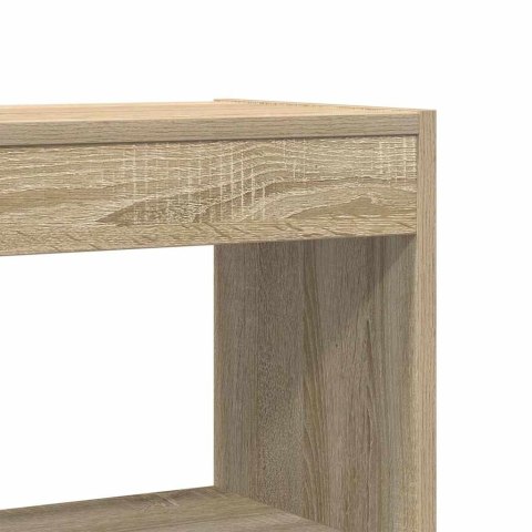 Szafka na książki 6 poziomy 100 x 30 x 198 cm Dąb Sonoma