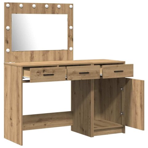 Toaletka 2 szt. Brązowy 40 x 41 x 75 cm Drewno inżynieryjne