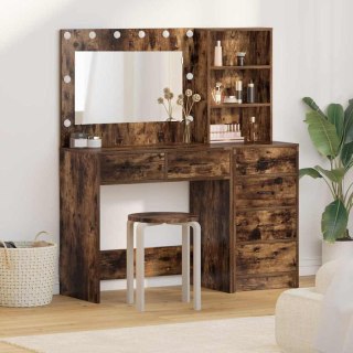 Toaletka 2 szt. Brązowy 78,5 x 41 x 135 cm Drewno inżynieryjne