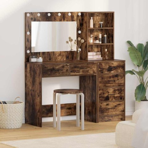 Toaletka 2 szt. Brązowy 78,5 x 41 x 135 cm Drewno inżynieryjne