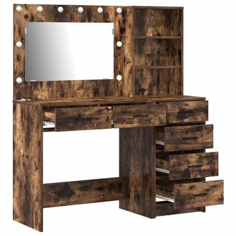 Toaletka 2 szt. Brązowy 78,5 x 41 x 135 cm Drewno inżynieryjne