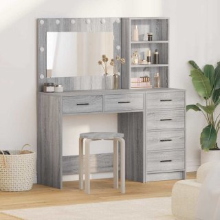 Toaletka 2 szt. Jasnoszary 78,5 x 41 x 135 cm