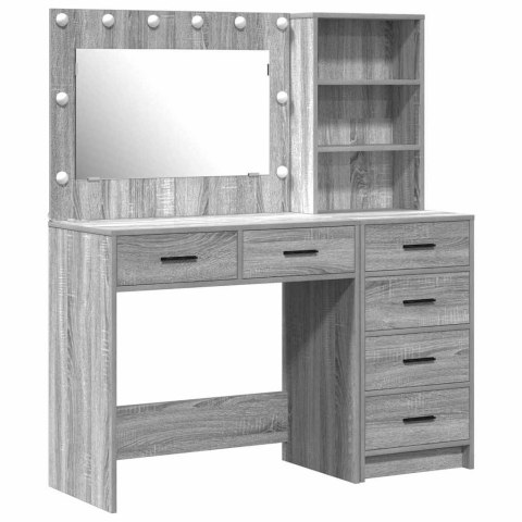 Toaletka 2 szt. Jasnoszary 78,5 x 41 x 135 cm