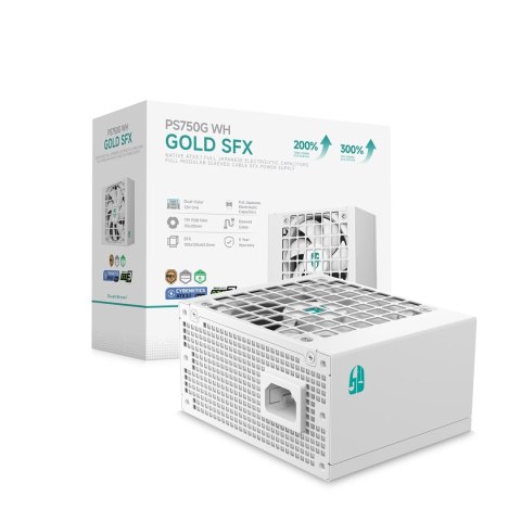 Zasilacz DeepCool PS750G-FE biały