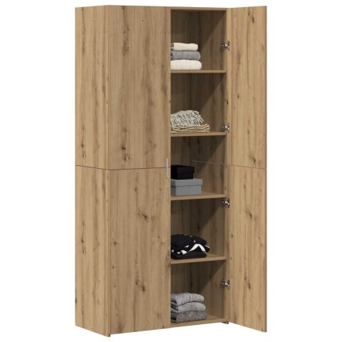 Highboard 2 szt. Dąb rzemieślniczy 80 x 42 x 185 cm