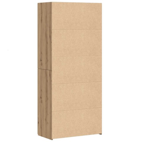 Highboard 2 szt. Dąb rzemieślniczy 80 x 42 x 185 cm