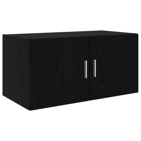 Szafka do przechowywania 3 szt. Czarny Dąb 80 x 42,5 x 225 cm