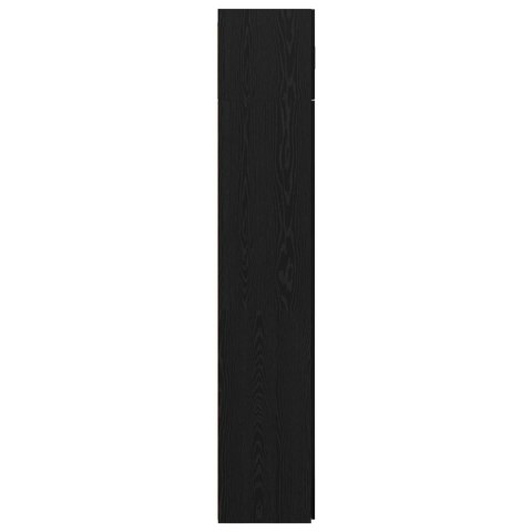 Szafka do przechowywania 3 szt. Czarny Dąb 80 x 42,5 x 225 cm