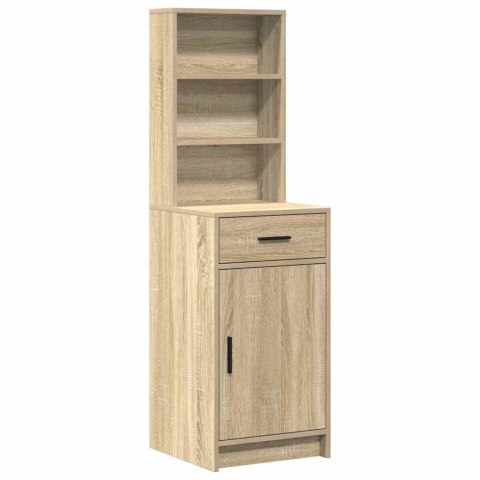 Toaletka 2 szt. Brązowy 78,5 x 41 x 135 cm Drewno inżynieryjne