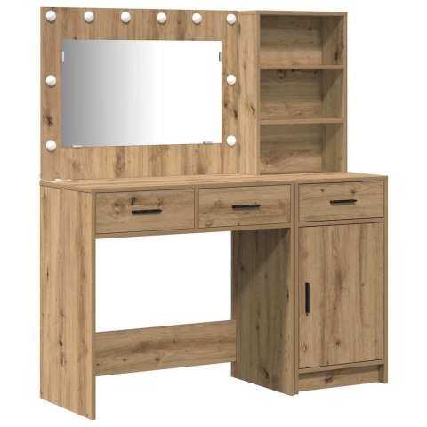Toaletka 2 szt. Brązowy 78,5 x 41 x 135 cm Drewno inżynieryjne
