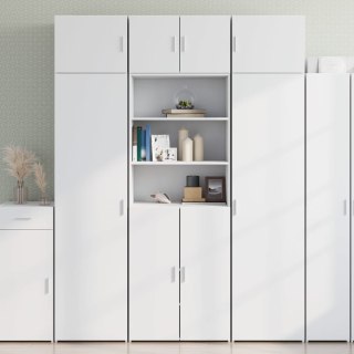 Szafka, biała, 70x42,5x225 cm, materiał drewnopochodny